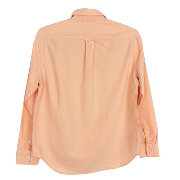 EVERLANE The Relaxed Oxford Shirt 0 Apricot Peach Pocket Button Up NWT B13 - Picture 3 of 6
